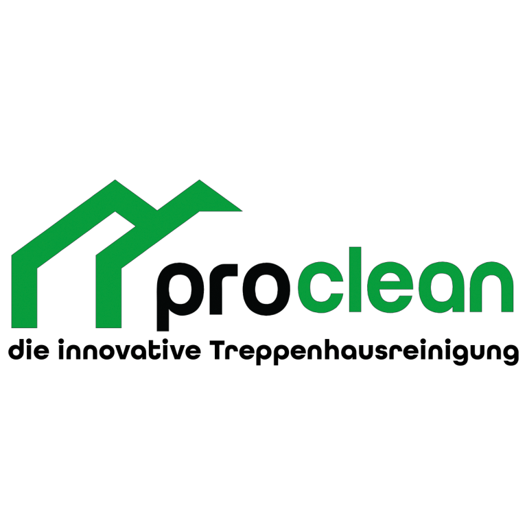 Logo von Proclean, Anbieter für innovative Treppenhausreinigungen.